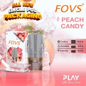 FOVS SINGLE POD - PEACH CANDY
